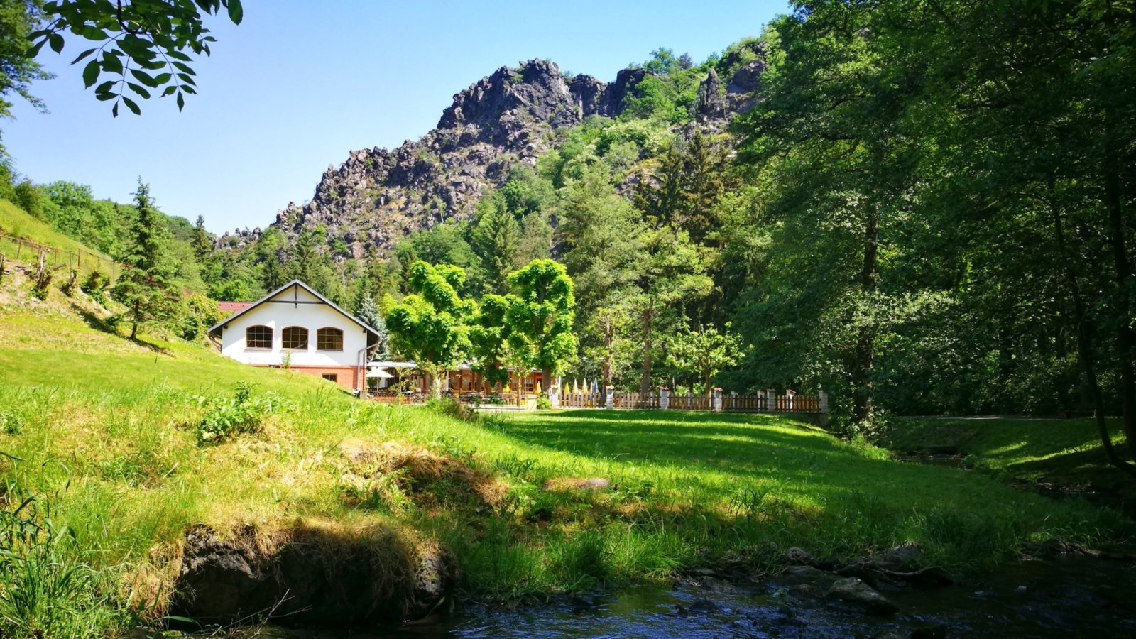 Divoka Sarka in summer